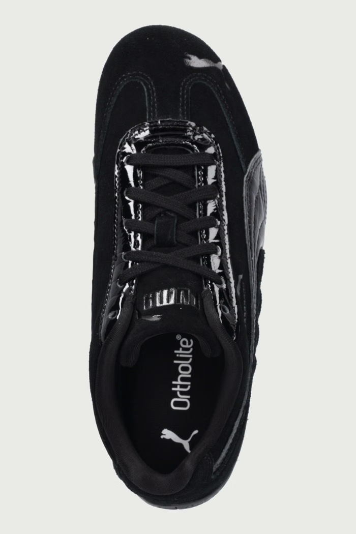 Speedcat Croc sneakersy damskie zamszowe Puma 407674 czarny