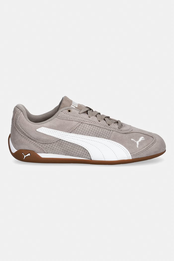 Puma Replicatch SD sneakersy damskie zamszowe 405097 brązowy AW26