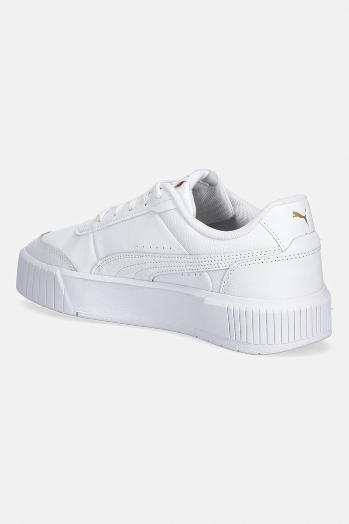 Παπούτσια Puma Carina Mia sneakers γυναικεία δερμάτινα 402637 λευκό