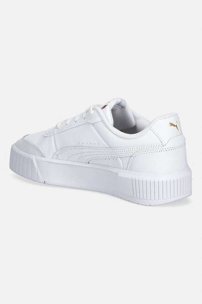 Παπούτσια Puma Carina Mia sneakers γυναικεία δερμάτινα 402637 λευκό