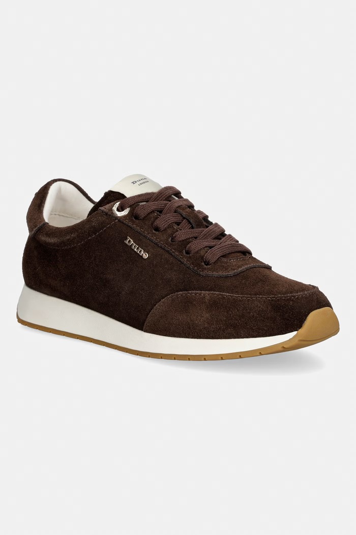 Dune London ETTAH sneakers γυναικεία σουέτ καφέ 2026510780008330