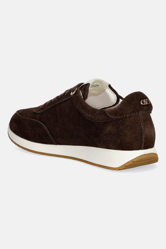 Παπούτσια Dune London ETTAH sneakers γυναικεία σουέτ 2026510780008330 καφέ