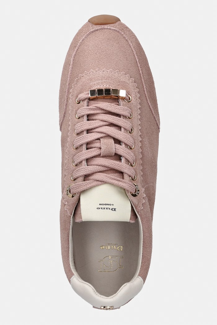 Dune London EVALINNA sneakers γυναικεία σουέτ ροζ 2026510780013219