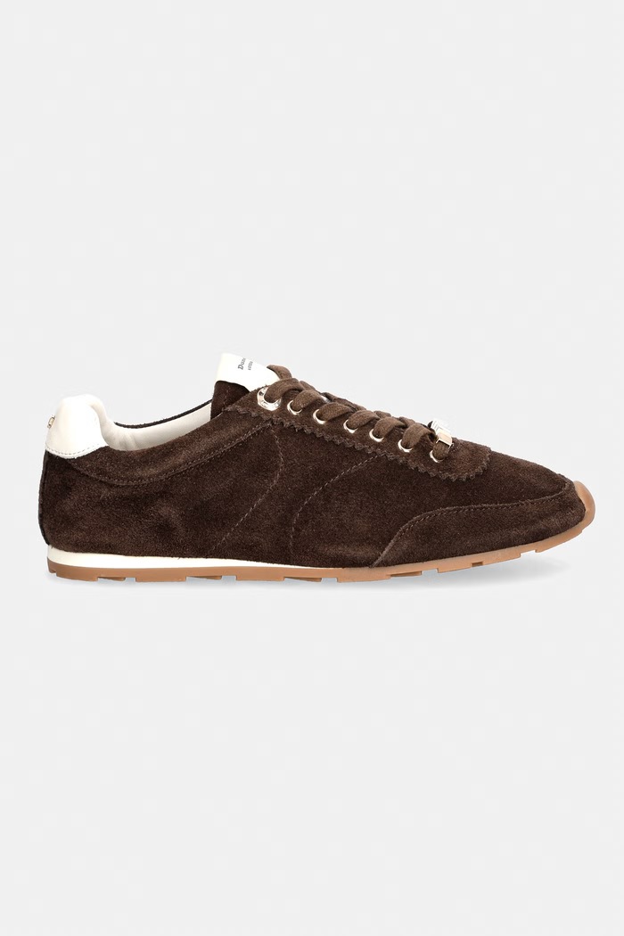 Dune London EVALINNA sneakers dámske semišové 2026510780013330 hnedá AW26