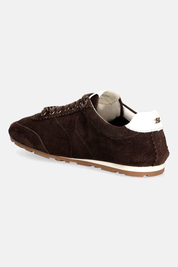 Obuv Dune London EVALINNA sneakers dámske semišové 2026510780013330 hnedá