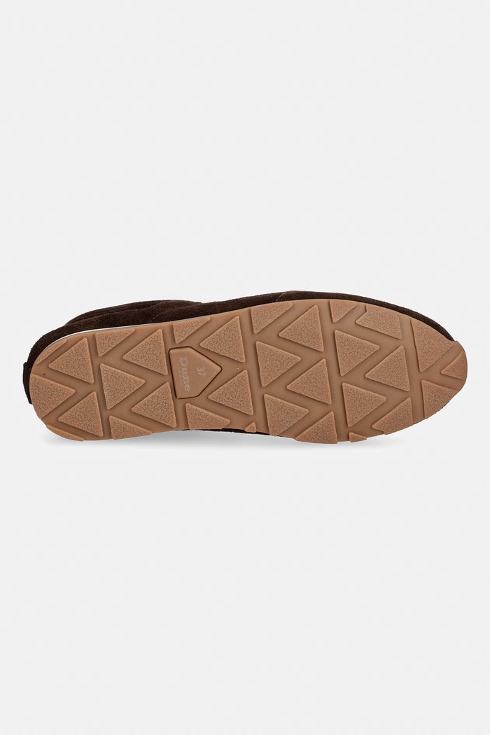 Dune London EVALINNA sneakers dámske semišové 2026510780013330 hnedá