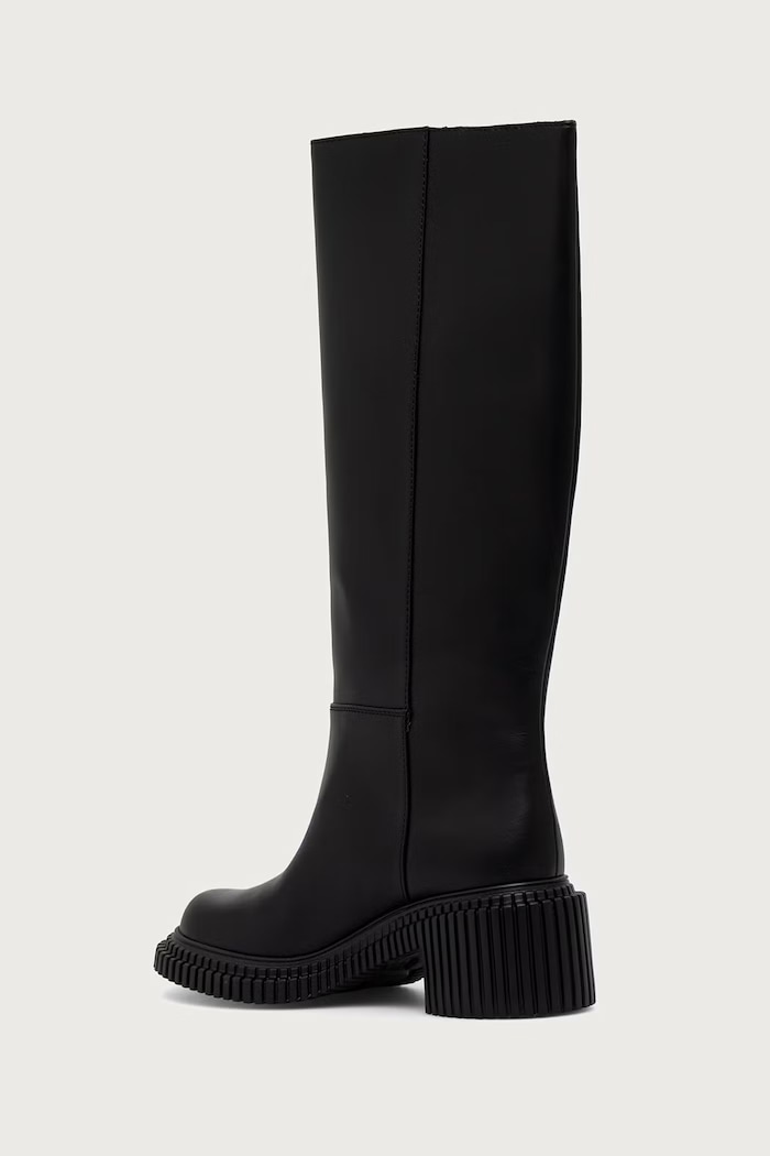 Παπούτσια Camper Μπότες block heel Γυναικείες δερμάτινες Pix London K400842.001 μαύρο