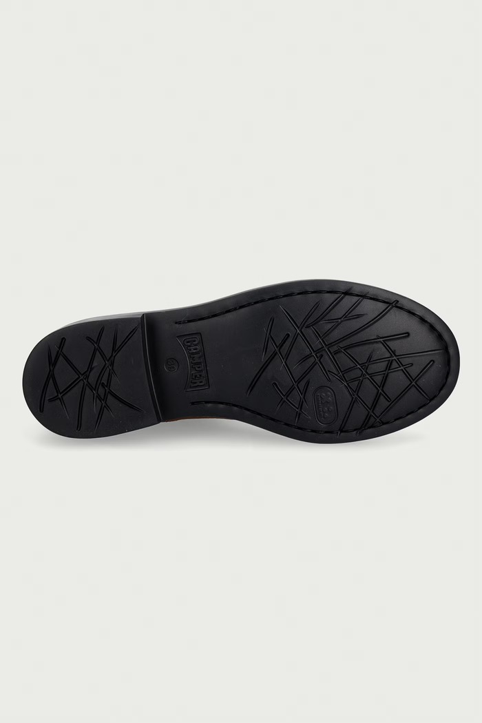 Camper боти челси дамски от велур Dean K400761.010 кафяв