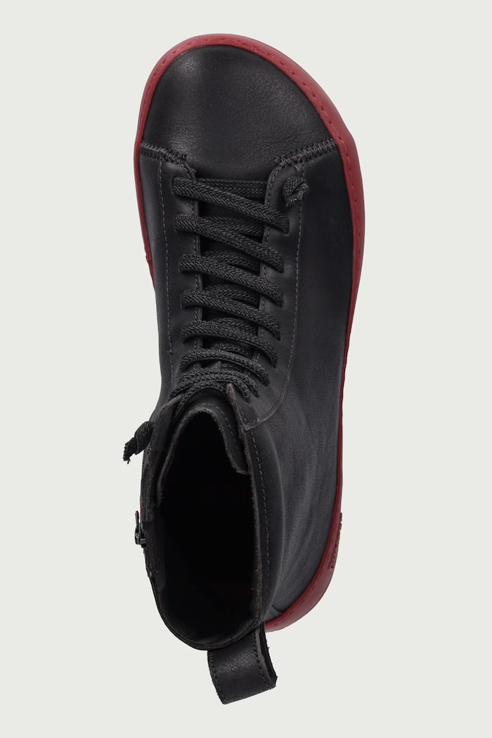 Peu Serra sneakers dámske kožené Camper K400870.003 sivá