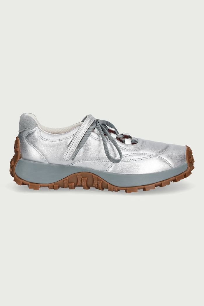Camper Drift Trail sneakersy damskie skórzane K201988.001 srebrny AW26