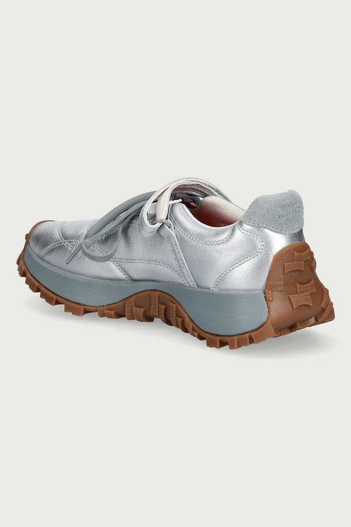 Obuwie Camper Drift Trail sneakersy damskie skórzane K201988.001 srebrny