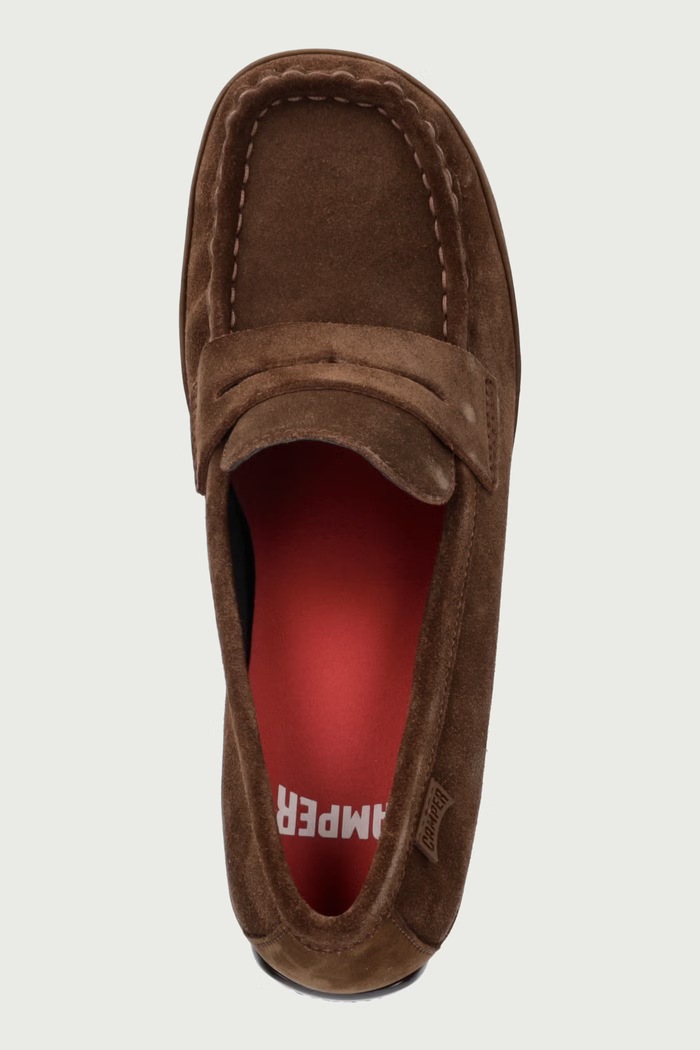 Lodičky semišové Right Left Camper K201978.003 hnedá