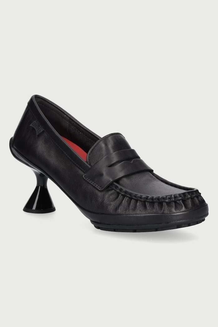Camper Cipele s potpeticom od kože Right Left crna K201978.001