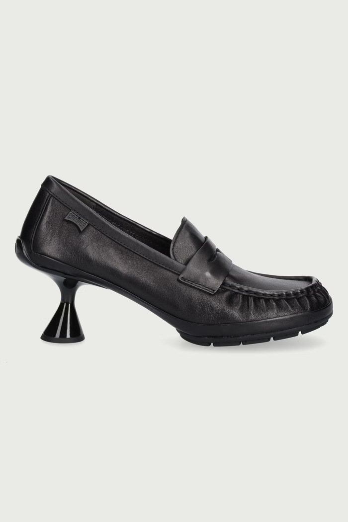 Camper Cipele s potpeticom od kože Right Left K201978.001 crna AW26