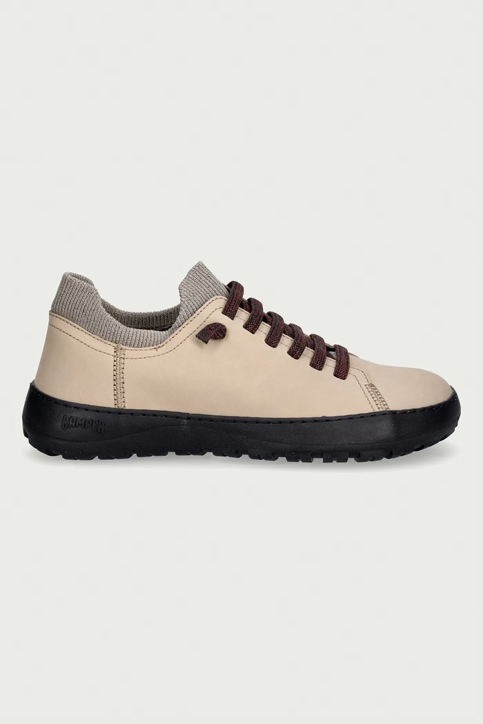 Camper Peu Serra sneakers γυναικεία δερμάτινα K201850.010 μπεζ AW26