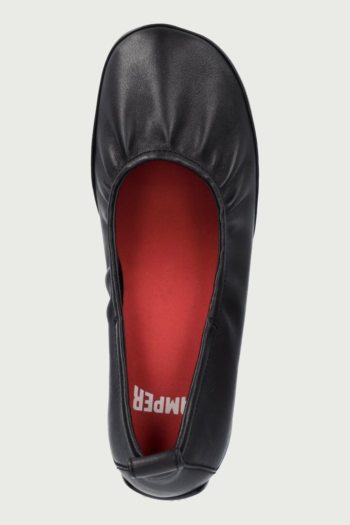 Στιλέτο δερμάτινο Right Left Camper K201976.001 μαύρο