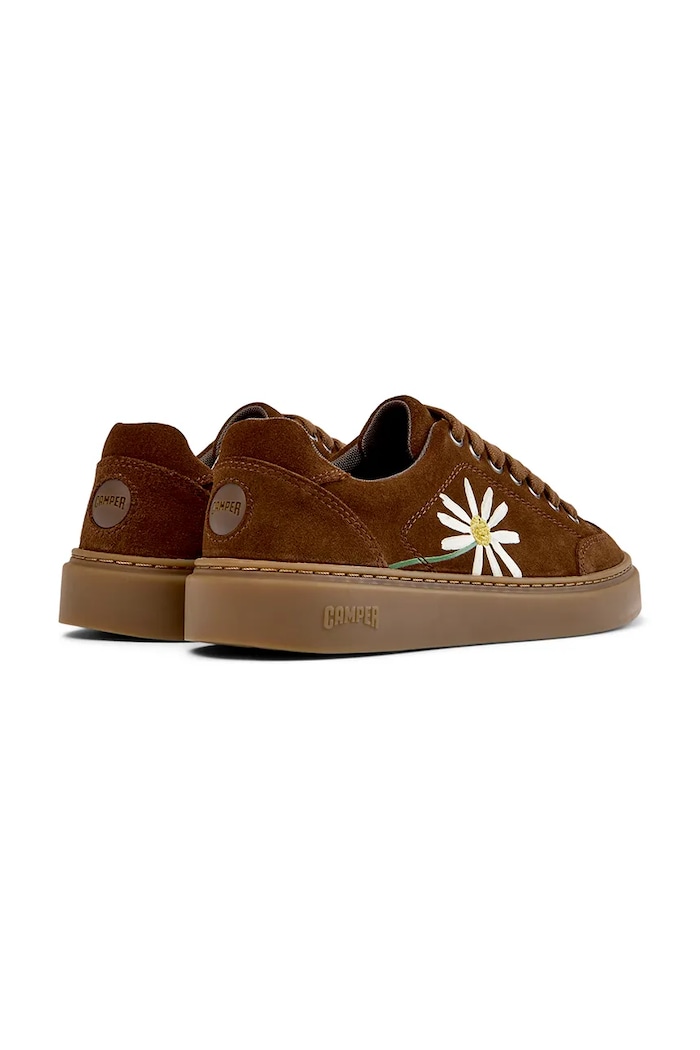 Obuwie Camper TWS sneakersy damskie zamszowe K201907.015 brązowy