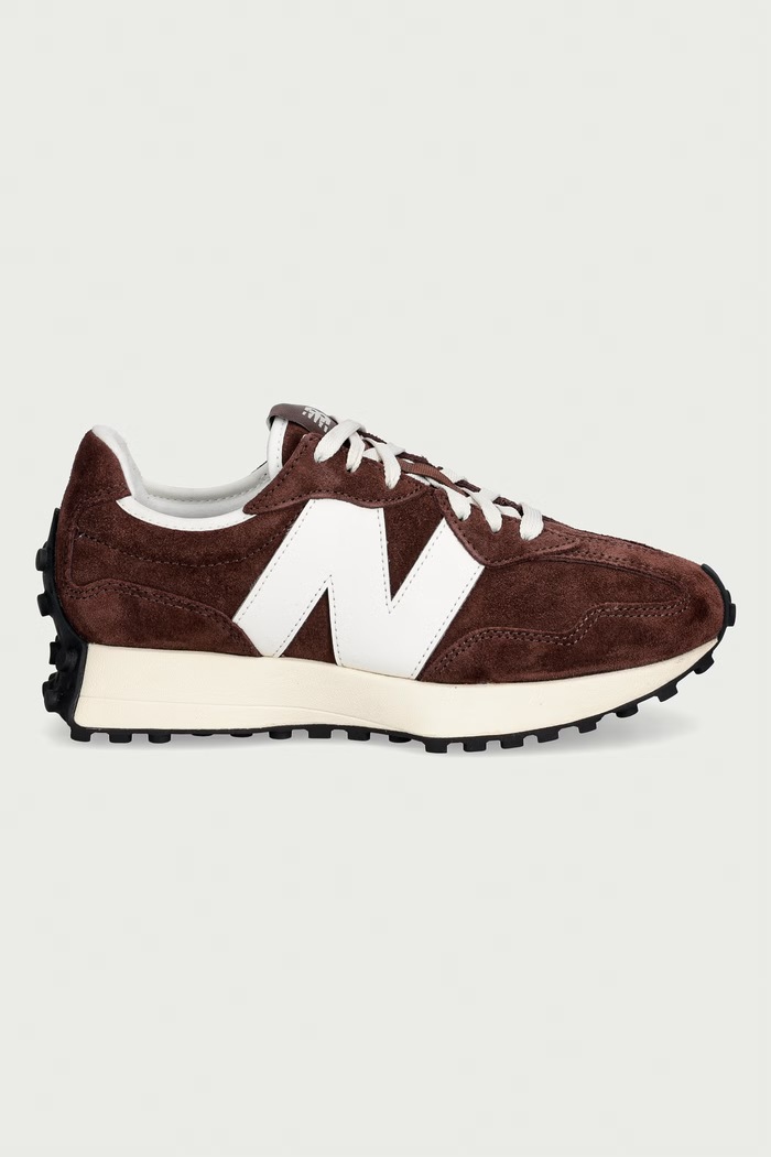 New Balance 327 tenisice za žene od brušene kože W32714Q smeđa AW26
