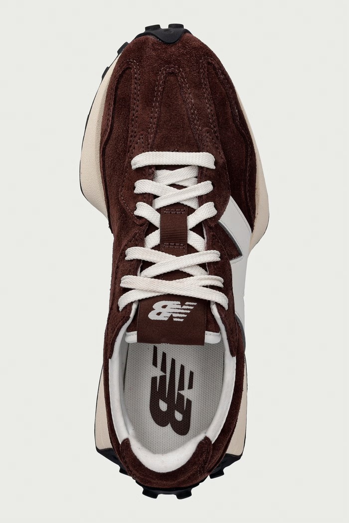 New Balance 327 tenisice za žene od brušene kože smeđa W32714Q