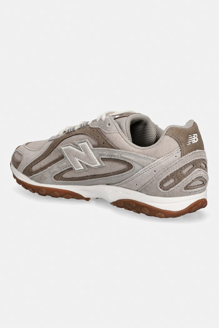 Παπούτσια New Balance 204 sneakers γυναικεία σουέτ U204L3GD καφέ