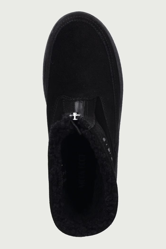 MB LTRACK LARA śniegowce damskie zamszowe Moon Boot 80D2450250.N001 czarny