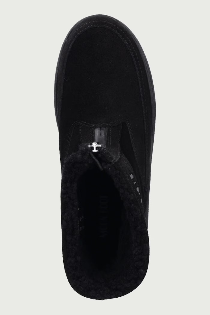 MB LTRACK LARA cizme de zăpadă pentru femei din piele întoarsă Moon Boot 80D2450250.N001 negru