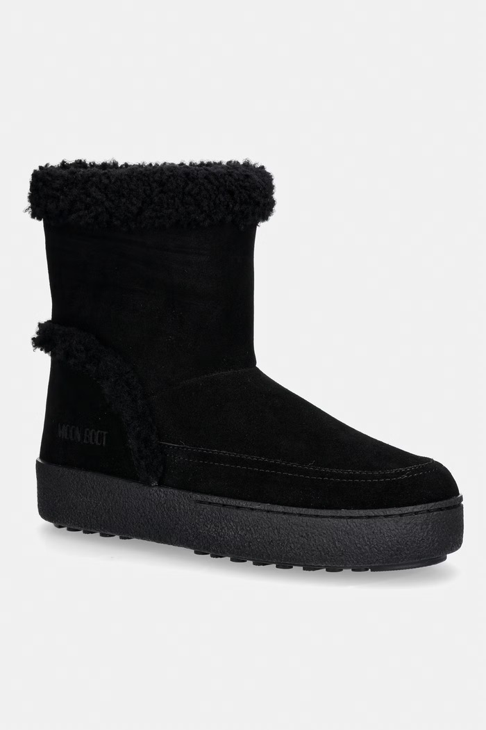 Moon Boot MB LTRACK TINA zimske čizme za žene od brušene kože crna 80D2450240.N001