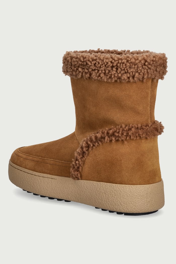 Obuv Moon Boot MB LTRACK TINA snehule dámske semišové 80D2450240.M008 hnedá