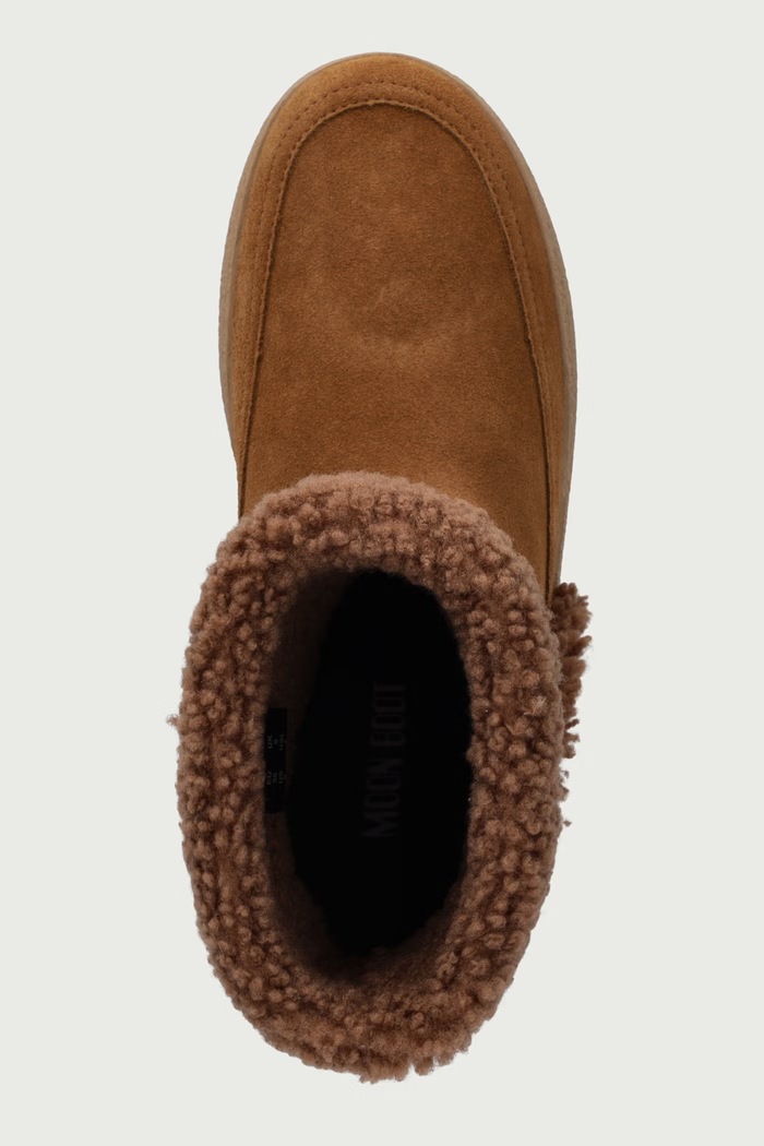 MB LTRACK TINA snehule dámske semišové Moon Boot 80D2450240.M008 hnedá