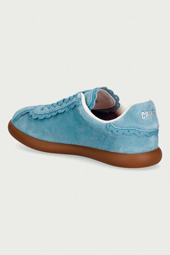 Παπούτσια Camper Pelotas Soller sneakers γυναικεία σουέτ K201971.002 μπλε