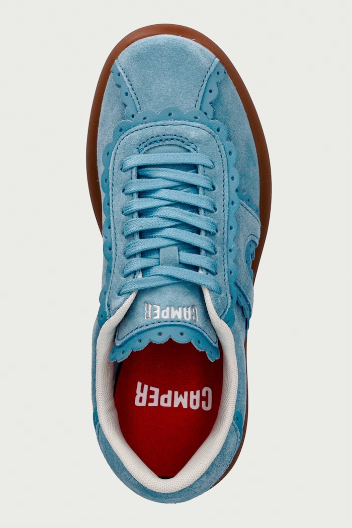 Camper Pelotas Soller sneakersy damskie zamszowe niebieski K201971.002