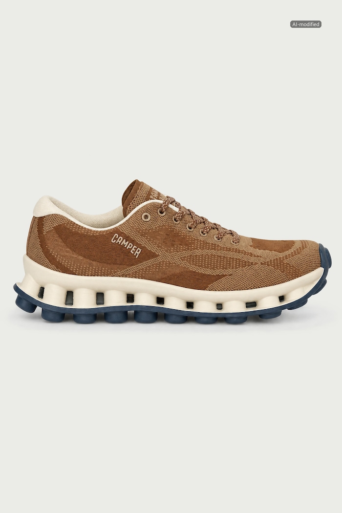 Camper Pelotissima sneakersy damskie K201922.007 brązowy AW26
