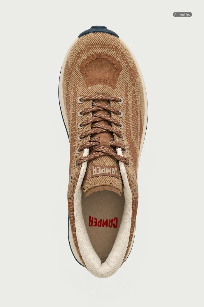 Pelotissima sneakersy damskie Camper K201922.007 brązowy