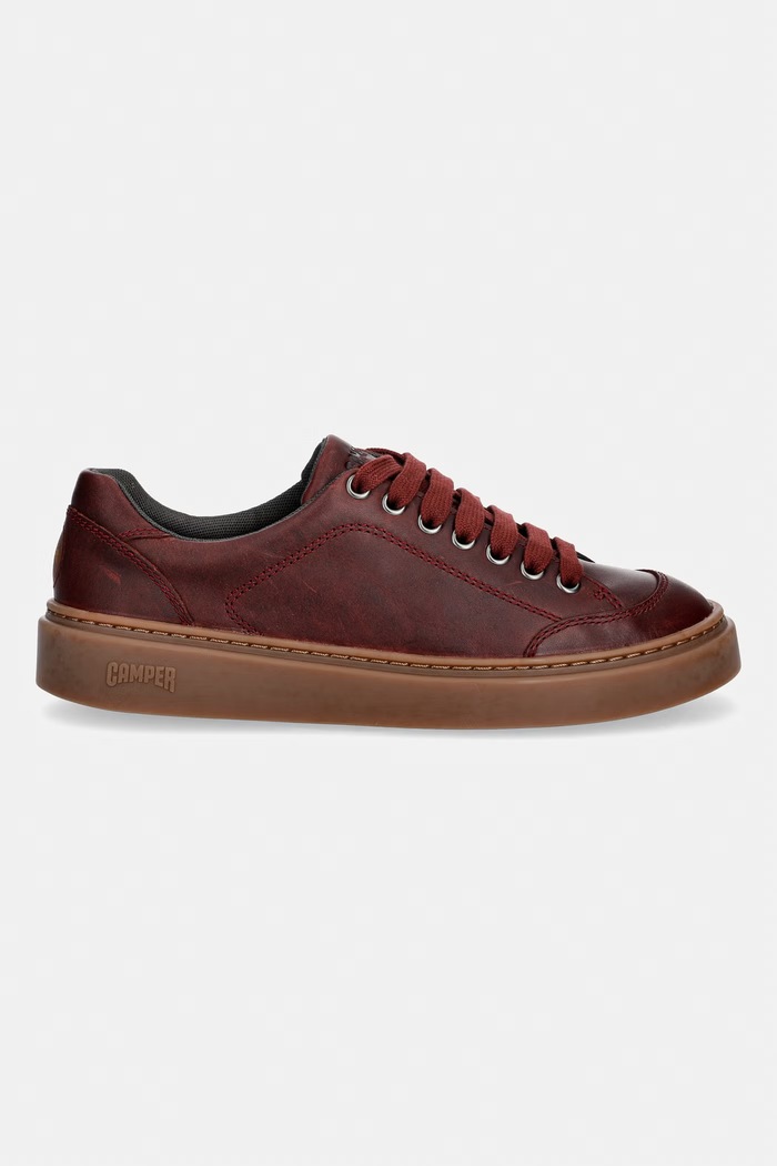 Camper Runner Twentyfive маратонки дамски от кожа K201907.011 бордо AW26