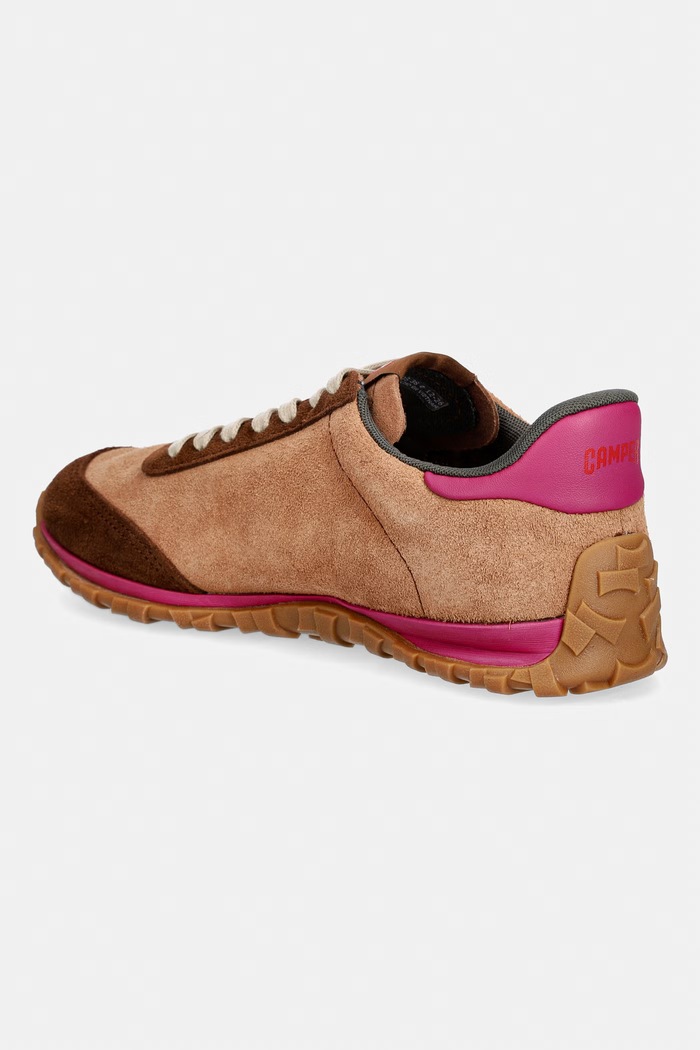 Scarpe Camper Drift Walk sneakers da donna in scamoscio K201885.008 marrone