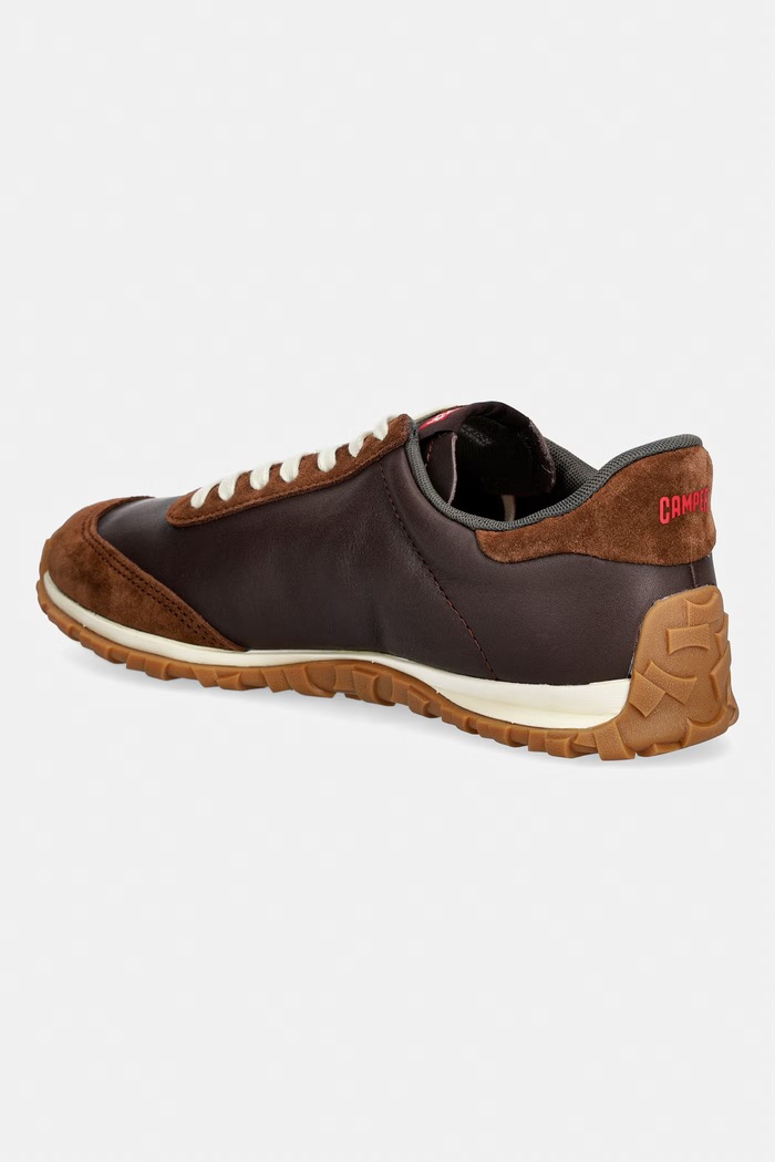 Παπούτσια Camper Drift Walk sneakers γυναικεία δερμάτινα K201885.006 καφέ