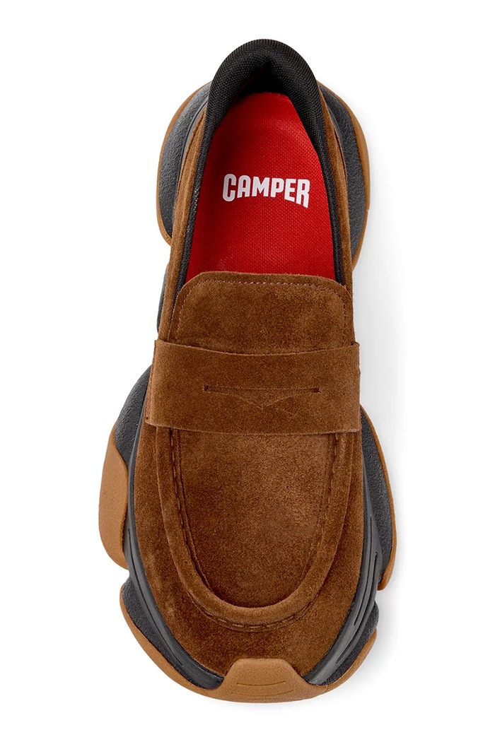 Camper mokasíny dámské semišové Karst 2 hnědá K201992.004