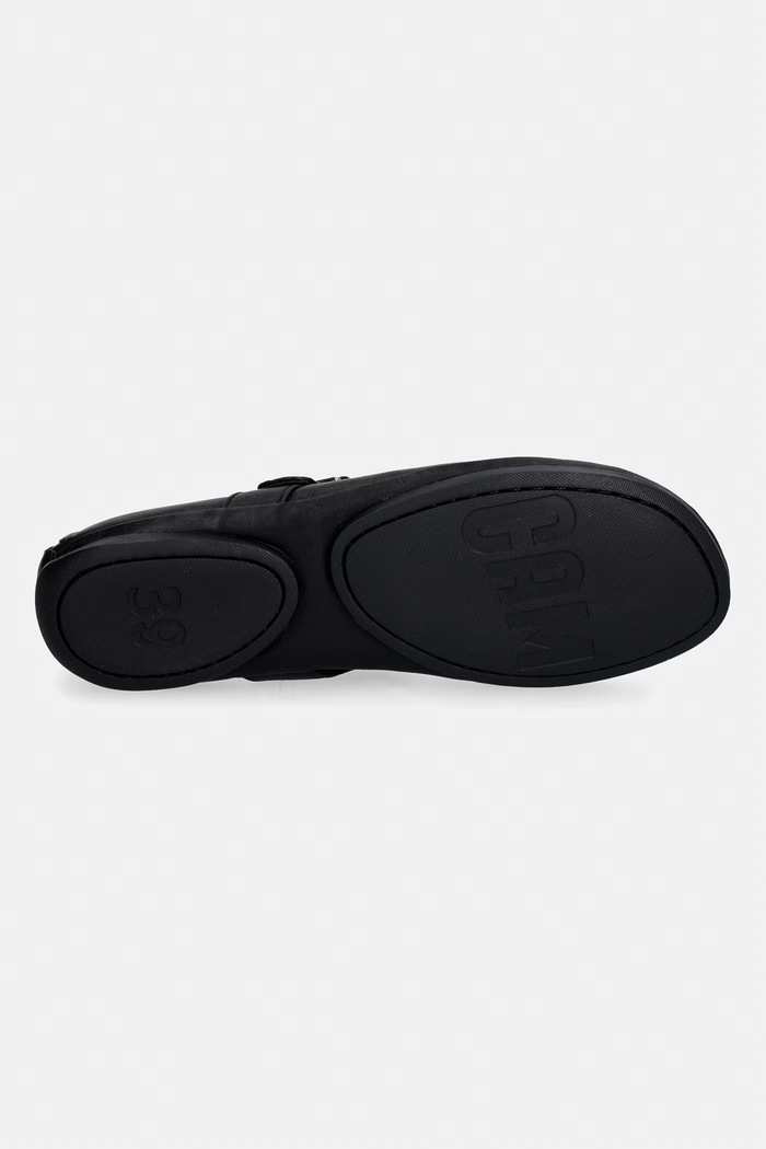 Camper μπαλαρίνες δερμάτινες Right Nina K201962.001 μαύρο