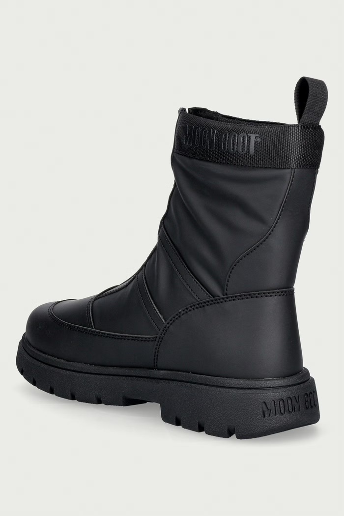 Παπούτσια Moon Boot Μποτάκια Γυναικεία MB COMBAT ZIP BOOT WP 80D2520010.N001 μαύρο