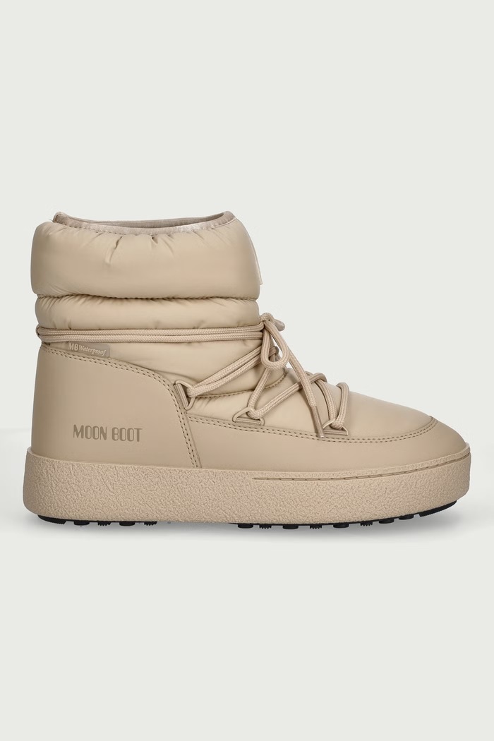 Moon Boot MB LTRACK LOW NYLON WP snežni čevlji ženski 80D2450080.M034 bež AW26