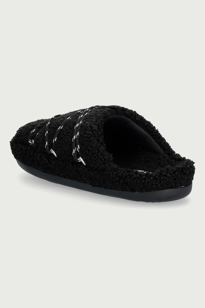 Cipők Moon Boot Női papucs MB TEDDY SLIPPER 80D2410040.N001 fekete