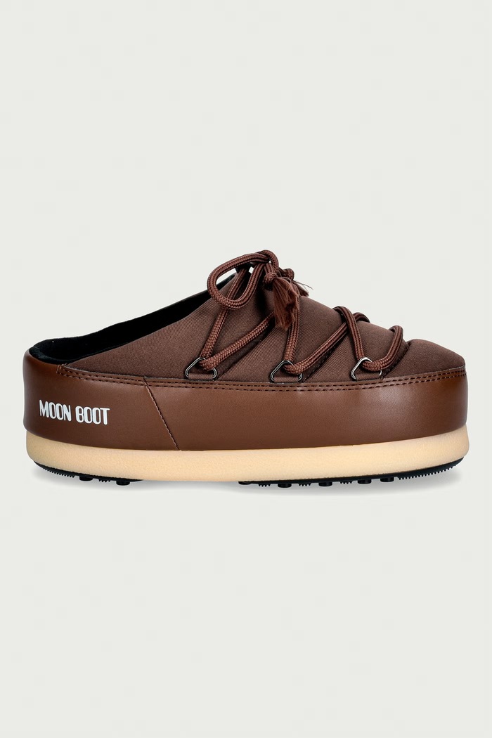 Moon Boot natikače za žene MB EVX MULE NYLON 80D1470030.M037 smeđa AW26