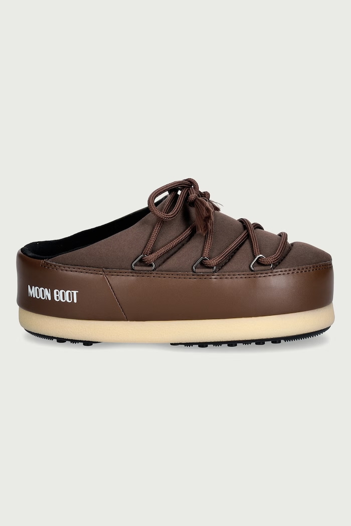 Moon Boot MB EVX MULE NYLON śniegowce damskie 80D1470030.M037 brązowy AW26