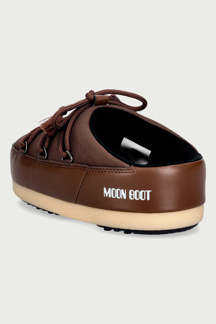 Obuća Moon Boot natikače za žene MB EVX MULE NYLON 80D1470030.M037 smeđa