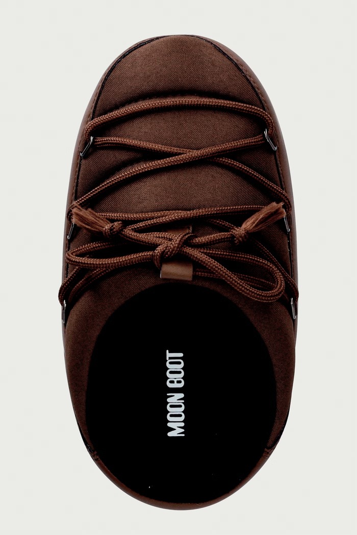 Moon Boot natikače za žene MB EVX MULE NYLON smeđa 80D1470030.M037
