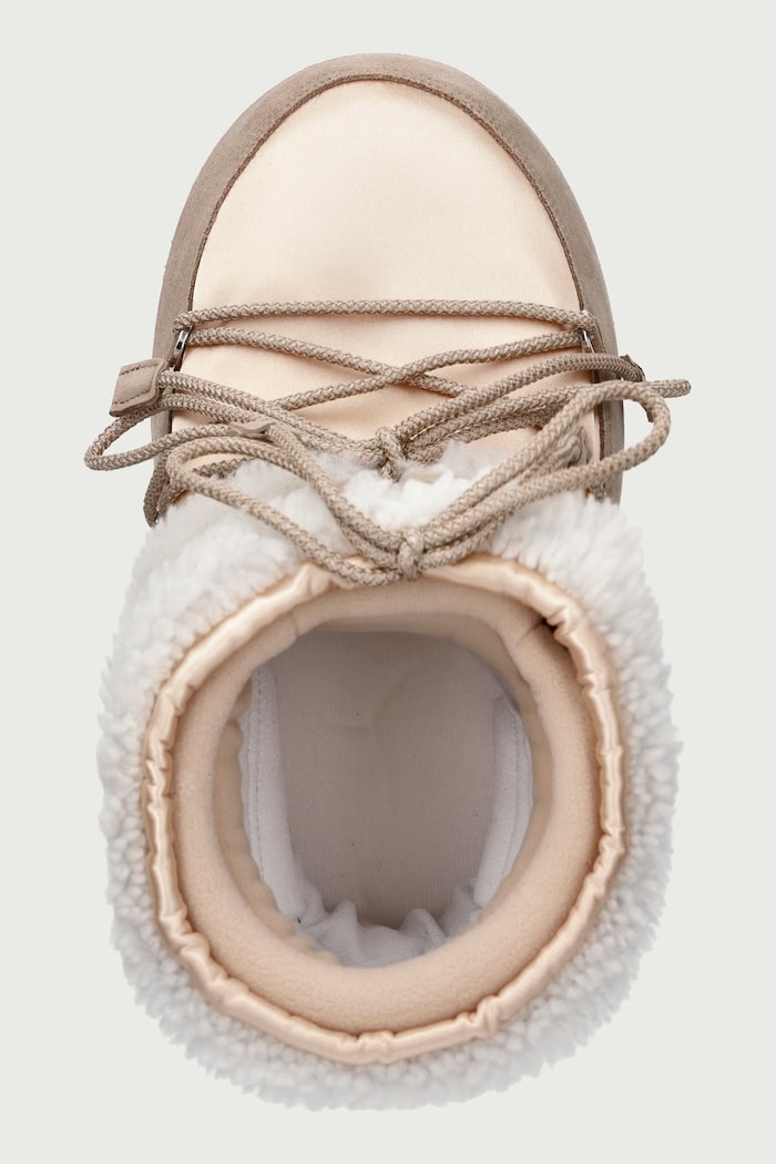 MB ICON LOW PEARLY PLUS snehule dámske Moon Boot 80D1409910.JL01 béžová