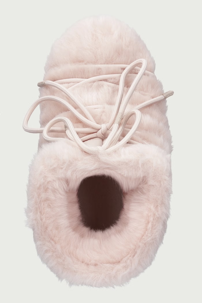 MB ICON LOW FAUX FUR snehule dámske Moon Boot 80D1409390.J042 ružová