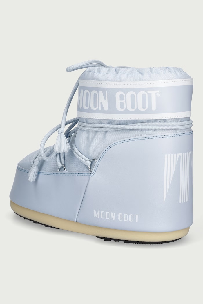 Obuv Moon Boot MB ICON LOW NYLON snehule dámske 80D1409340.K014 modrá