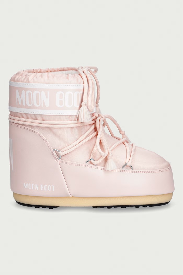 Moon Boot MB ICON LOW NYLON stivali da neve da donna 80D1409340.J042 rosa AW26