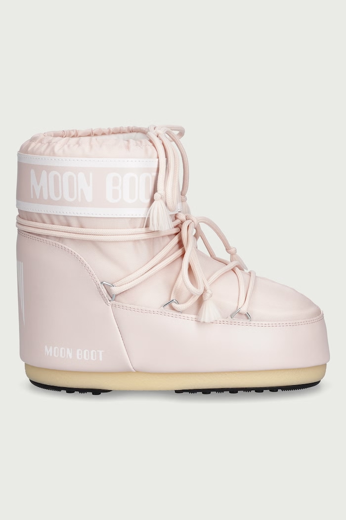Moon Boot MB ICON LOW NYLON śniegowce damskie 80D1409340.J042 różowy AW26